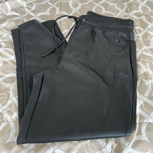 NWT Pull On Faux Leather Pants (LOFT)